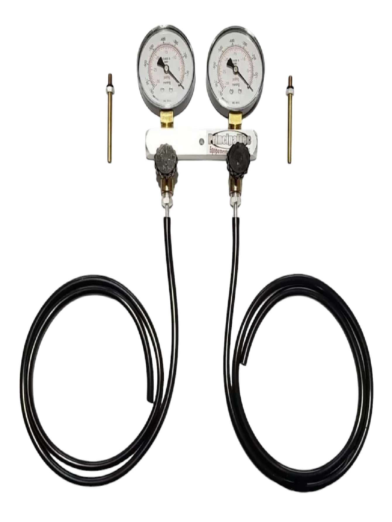 Vacuum Gauge Equalizer 2 Pressure Gauges, Motorcycle Carburetor. for