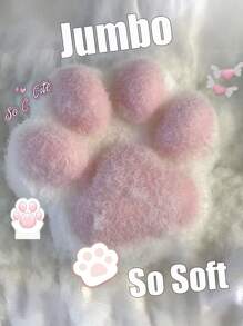 1PC Jumbo Tabas Squishy Cute Stress Relief Cat Paws,Bear Paws: Portable Fidget Squeeze Toys For Your Desk And On The Go, Ideal Holiday Gifts, Small Gift Ornament Cute Fun , Christmas Gift, Party Favors
