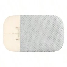 1pc Soft Velvet Replacement Cover For Baby Bionic Bed Pad, Washable Infant Care Mat