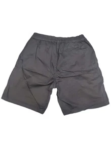 Men's Casual Stretch Shorts 4-Point Pants - Black - View 2