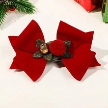 1 kẹp tóc nơ Giáng sinh, kẹp tóc hình con nai dễ thương, thích hợp để trang trí tiệc ngày lễ - Nhiều màu - Xem 15