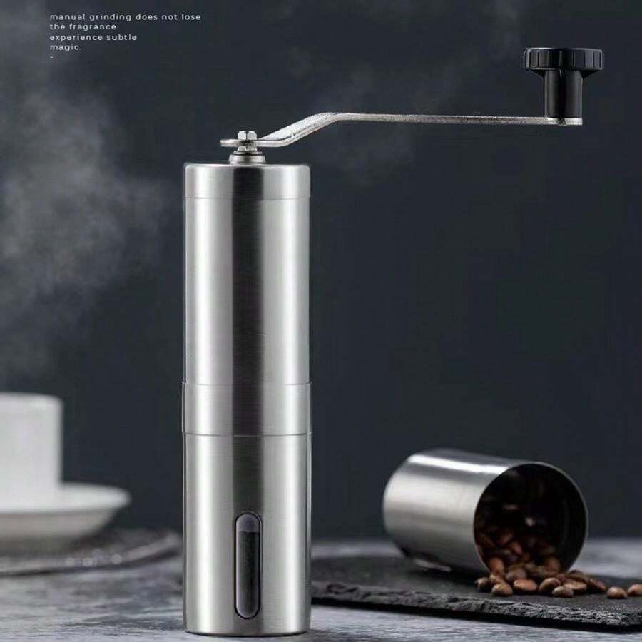 Sozen Macinacaffè Manuale In Ottone 22,9 Cm - Macinino Turco Portatile, Acciaio Inox