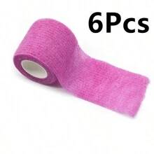 1/6/8/12/24/36 Stuks Verpakking Zelfklevende Bandage Elastische Zelfklevende Bandage Gekleurde Sport Tape Veterinaire Band Enkel Tape Tattoo Grip Tape Tattoo Zelfklevende Tape Tattoo Grip Tape Wikkel Elastische Bandage Wikkel Voor Tattoo Grip Tattoo Pennen Tattoo Benodigdheden Voor Tattoo Beginners En Ervaren Tattoo Artiesten