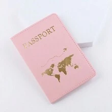 1 chiếc bao da PU đựng hộ chiếu, bao đựng hộ chiếu, ví đựng hộ chiếu, giá đựng thẻ, phụ kiện du lịch thời trang nhẹ cho chuyến bay dành cho phụ nữ hoặc nam giới dành cho học sinh, đồ dùng thiết yếu khi đi du lịch, tập luyện, cắm trại, đồ dùng thiết yếu cho kỳ nghỉ, du ngoạn - Hồng - Xem 5