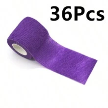 1/6/8/12/24/36 Stuks Verpakking Zelfklevende Bandage Elastische Zelfklevende Bandage Gekleurde Sport Tape Veterinaire Band Enkel Tape Tattoo Grip Tape Tattoo Zelfklevende Tape Tattoo Grip Tape Wikkel Elastische Bandage Wikkel Voor Tattoo Grip Tattoo Pennen Tattoo Benodigdheden Voor Tattoo Beginners En Ervaren Tattoo Artiesten