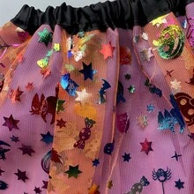 节日礼服网纱裙公主派对舞蹈表演节日狂欢 - 两种款式可选 - 彩色 - 查看 6