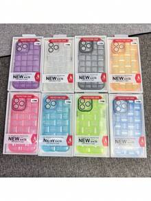 Deluxe Colorful Glitter Case For IPhone 11/11 PRO MAX/ 12/12 PRO MAX/13/13 PRO MAX/14/14 PRO/14 PRO MAX. - 白色或黑色 - 查看 6