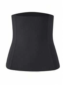 1 chiếc Đai định hình eo cho nữ, Đai định hình eo, Đai định hình sauna Sweat Slim - màu đen - Xem 2