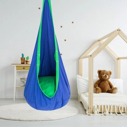 1pc Hanging Chair,Pod Swing Hammock,Portable Swing Seat With Inflatable Pillow For Indoor And Outdoor