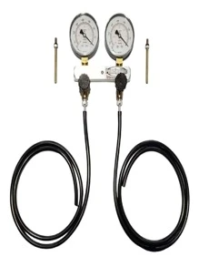 Vacuum Gauge Equalizer 2 Pressure Gauges, Motorcycle Carburetor. - 均碼 - 查看 1