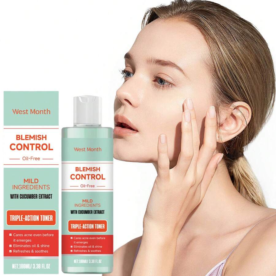Nước hoa hồng 100ml - Thành phần dịu nhẹ, dễ thẩm thấu, nuôi dưỡng & giữ ẩm, làm mờ mụn trứng cá & mụn đầu đen, phục hồi da, phù hợp với mọi loại da - trắng - Xem 1