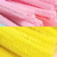 Value Pack 100/120/800 Pcs Macaroon DIY Pipe Cleaner Projects, Pipe Cleaners+Green Floral Stem Wire, 7 Colors Multi-Color 11.81*0.6 Chenille Stems, Pipe Cleaners Stems For Art And Craft Projects Creative DIY Decorations, Educational Crafts For Every, Pipe Cleaner Sculpture Ideas, Seasonal Pipe Cleaner Crafts, Best Chenille Stems For Crafting, Creative Uses For Chenille Stems ﻿