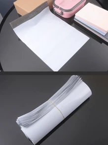 10 chiếc/20 chiếc/30 chiếc//50 chiếc Túi đóng gói chống nước và chống bụi tự dán, Túi đóng gói quà tặng và vận chuyển, Quà tặng cho phụ nữ, Quà tặng cho bạn gái, Ngày lễ tình nhân, Túi quà tặng năm mới, Ngày của mẹ, Quà tặng cho phù dâu, Quà tặng tốt nghiệp, Quà tặng sinh nhật, Quà tặng cưới, Sinh nhật, Cô dâu, Đám cưới - trắng - Xem 4