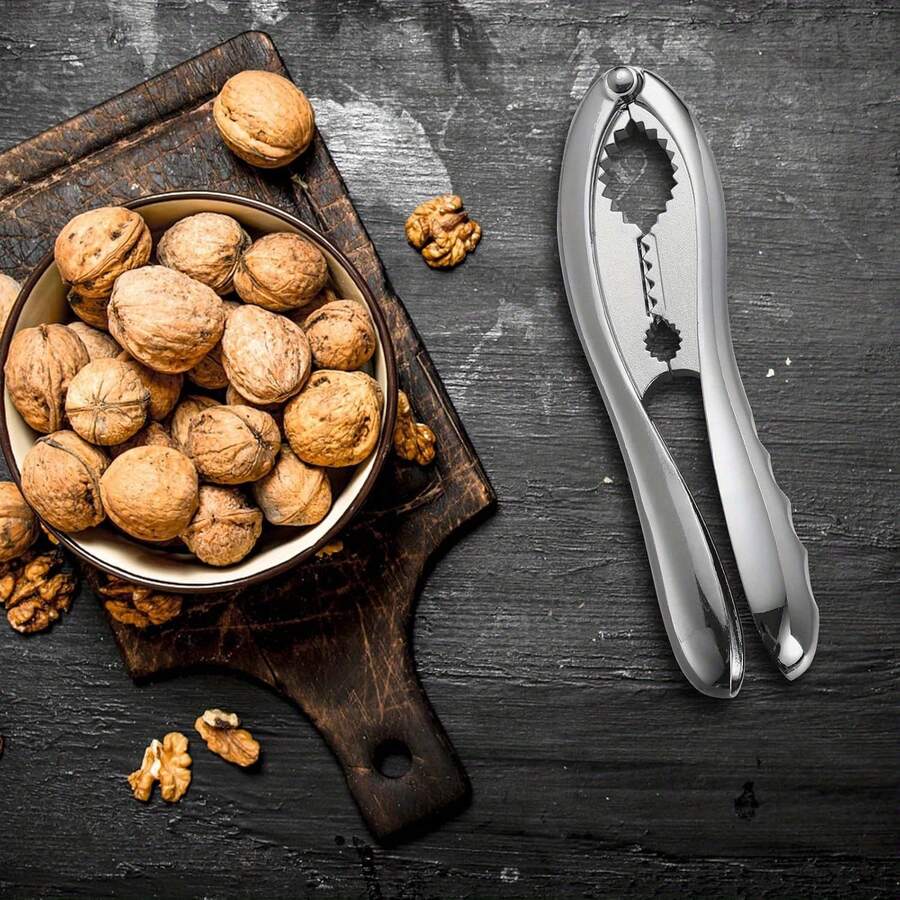 Multipurpose Crab Leg Nut Crackers Tool, Alloy Walnut Chestnut Opener