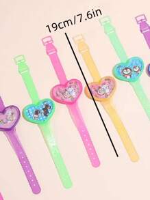 10 Peças Relógio Pulseira com Design de Labirinto, Cor Aleatória, para Festa de Aniversário