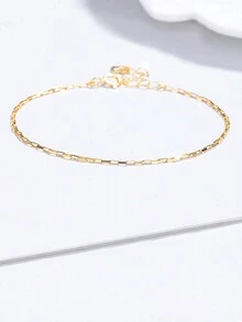 1 件 S925 纯银水波纹链女士手链，简约手链，适合女性日常佩戴，送给女朋友的礼物 - 手鍊 - 查看 4