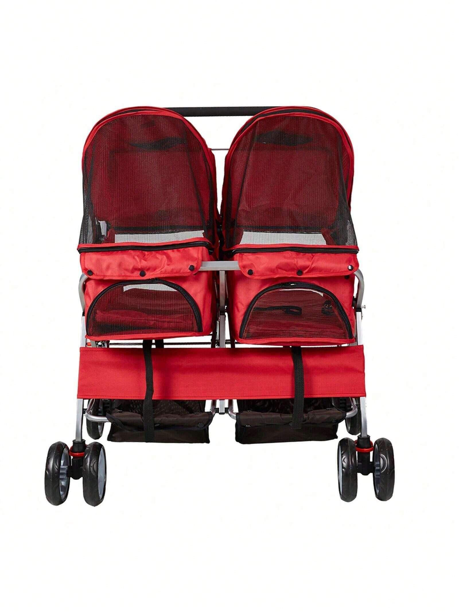 DiClasse DiClasse Double Pet Stroller Foldable Folding Doggy Travel