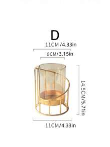 Bình hoa hình học nghệ thuật bằng sắt trang trí Giáng sinh 1 chiếc, Bình hoa thủy canh thích hợp cho ngày lễ, đám cưới, tiệc tùng, sự kiện sinh nhật, vật trang trí ở giữa bàn, chân nến, trang trí đám cưới, vật trang trí ở giữa bàn, trang trí bàn tiệc, quà tặng trang trí nhà cho năm mới - Nhiều màu - Xem 14
