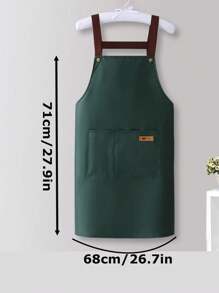1 个性化烹饪围裙，定制图片厨师围裙，厨房配件定制，独特，个性化的理想礼物，适合他/她，男朋友，女朋友，爸爸，妈妈，家人，朋友，适合周年纪念日，情人节，生日，母亲节，儿童节，父亲节，婚礼，圣诞节 - 綠色 - 查看 2