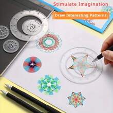 22 Pcs Set Include Protractor, Magic Tricks Kits, Stationery Magic Ruler, Birthday Gift, Christmas Gift, Reward Gift, Easter Gift