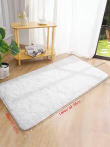 1pc Purple Bedside Mat For Bedroom, Living Room, Coffee Table, Tatami, Modern Simple Nordic Ins Cute Full Cover Mesh Mat ,Room Decor - Purple - View 7