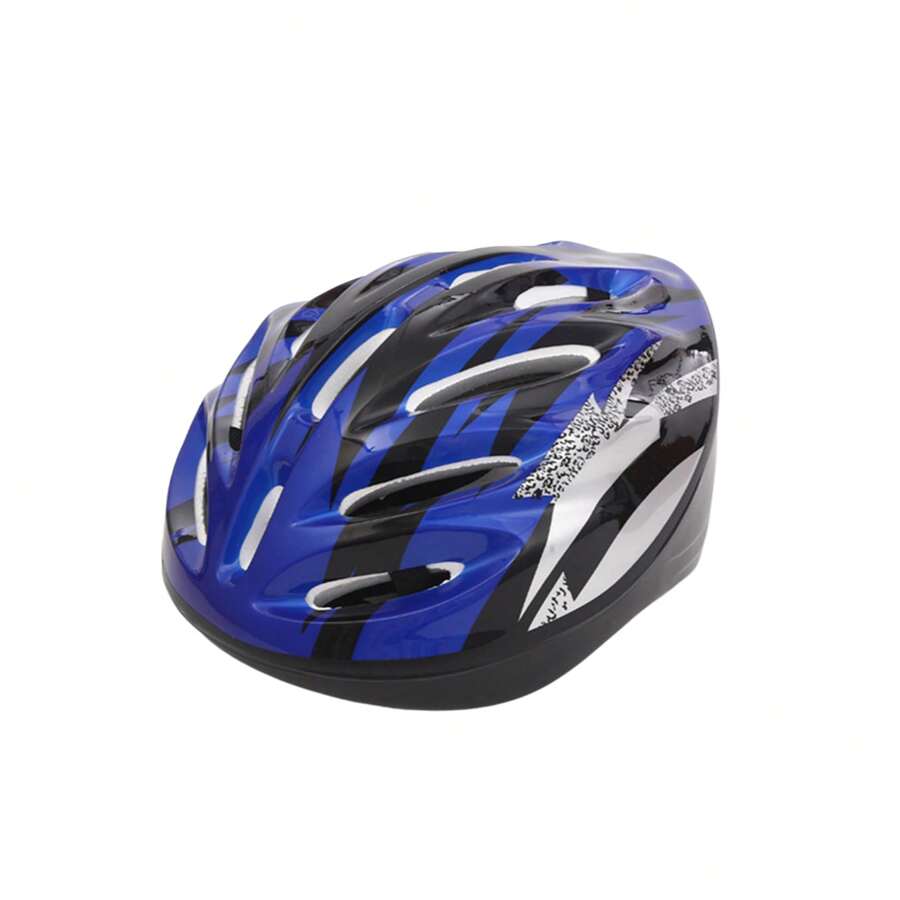Casco De Bicicleta Para Adultos, Ajustable, Multideporte, Protector, Para Ciclismo De Montaña Y Carretera, Para Hombres Y Mujeres. - Màu xanh lam - Xem 1