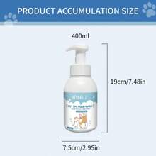 Waterless Shampoo For Dogs & Cats 13.52oz ,Classic Fresh Scent, Long Lasting Fragrance | No-Rinse Foam With Oatmeal |Hypoallergenic, PH Balanced & 72H Freshness | Dry Shampoo For Cats,Dry Shampoo For Dogs
