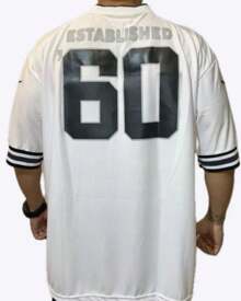 Men's AMERICAN FOOTBALL Shirt - trắng - Xem 2