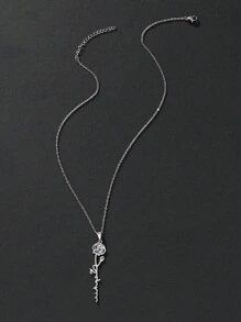 1 Chiếc Vòng Cổ Tên Cá Nhân Thời Trang Lovers, Thẻ Treo Hình Học Bằng Thép Không Gỉ Lovers, Vòng Cổ Tùy Chỉnh Phù Hợp Với Phụ Nữ, Quà Tặng, Trang Phục Hàng Ngày, Người Bạn Tâm Giao - Bạc - Xem 32