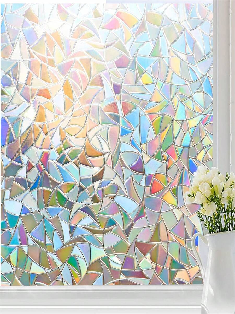 Film Électrostatique Vitre Brise Vue 40 X 140 Cm Film Fenêtre