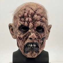 Creepy Scary Halloween Cosplay Costume Mask For Adults Party Decoration Props