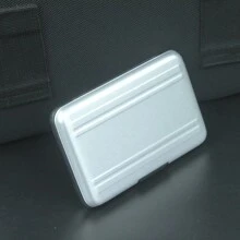 Aluminium-Legierung Speicherkarten Schutzhülle, SD, SIM, Speicherkarten, TF-Kartenfach, Speicherkarten sturzfeste Aufbewahrungsbox