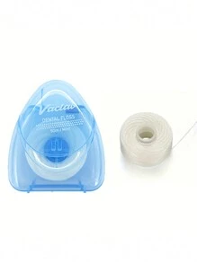 1/2pcs Ultraclean Waxed Mint Dental Floss Effective Plaque Removal, Teeth & Gum Protection | Shred-Resistant For Thoroughly Clean In Tight Area.(Blue) - Blue - View 6