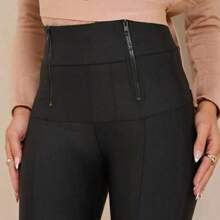 Calça Feminina Legging Montaria 2 Zíperes