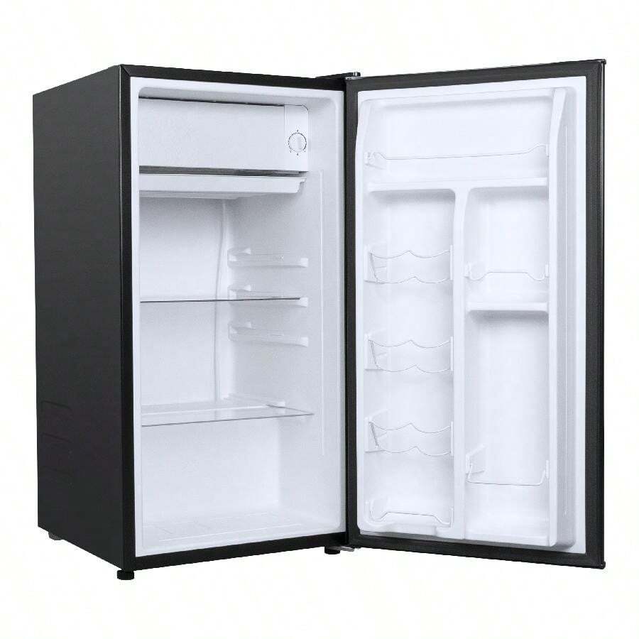 Galanz 3.3 Cu Ft One Door Mini Fridge, Black Estar, New SHEIN USA