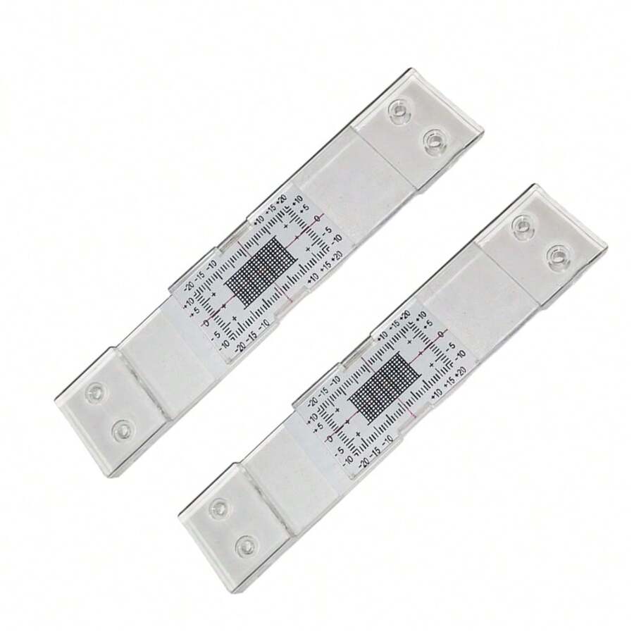 Crack monitor linestorm corner tell tale crack monitor measurement for