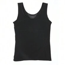 Men's Shapewear Vest Tank Top Tummy Control Body Shaper Chest Compression Shirt To Hide Gynecomastia Moobs Underwear Undershirts - 黑色 - 查看 10