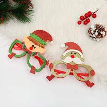 1pc Đồ trang trí Giáng sinh sáng tạo mới lạ vui nhộn dễ thương hình nhỏ ly cho sự kiện - Nhiều màu - Xem 1