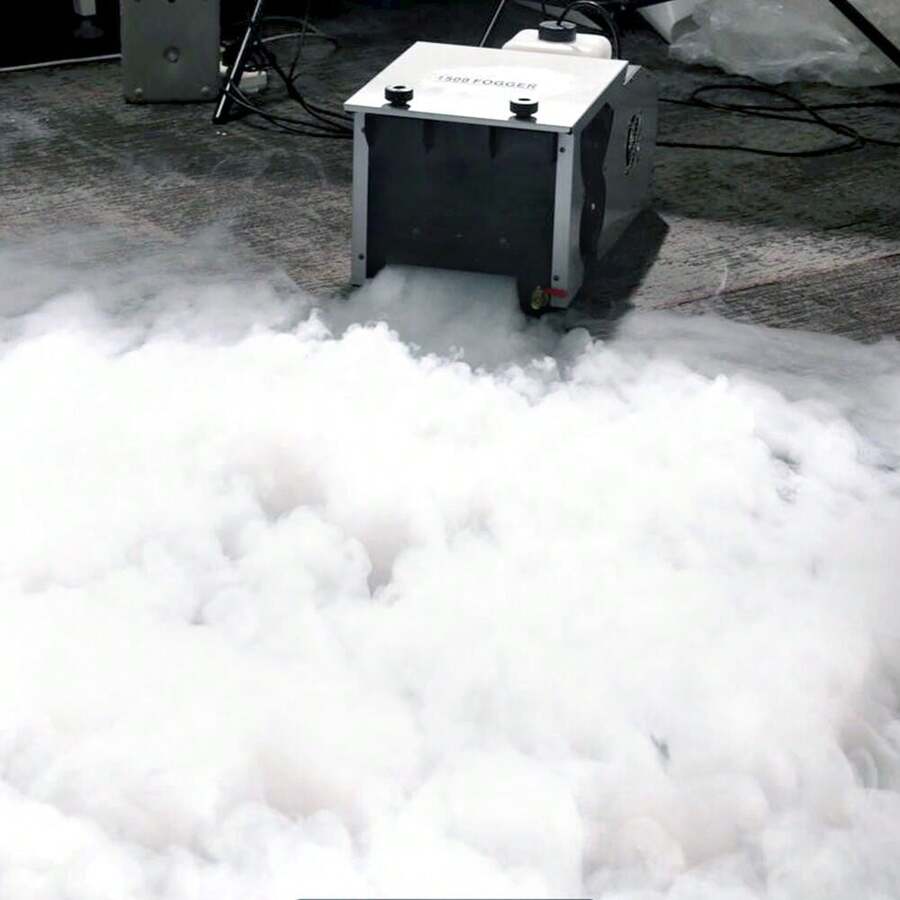 1500W Low Lying Smoke Fog Machine Stage DJ Fogger Dry Ice Ground Fog