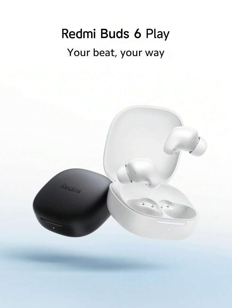 XIAOMI Redmi Buds 6 Play White Bluetooth 5.4 10mm Dynamic Driver For ...