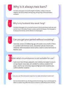 3/10/20pcs Ovulation Test Strips,Ovulation Preparation Testing Ovum Follicle Monitoring(Not Pregnancy Test Strip)