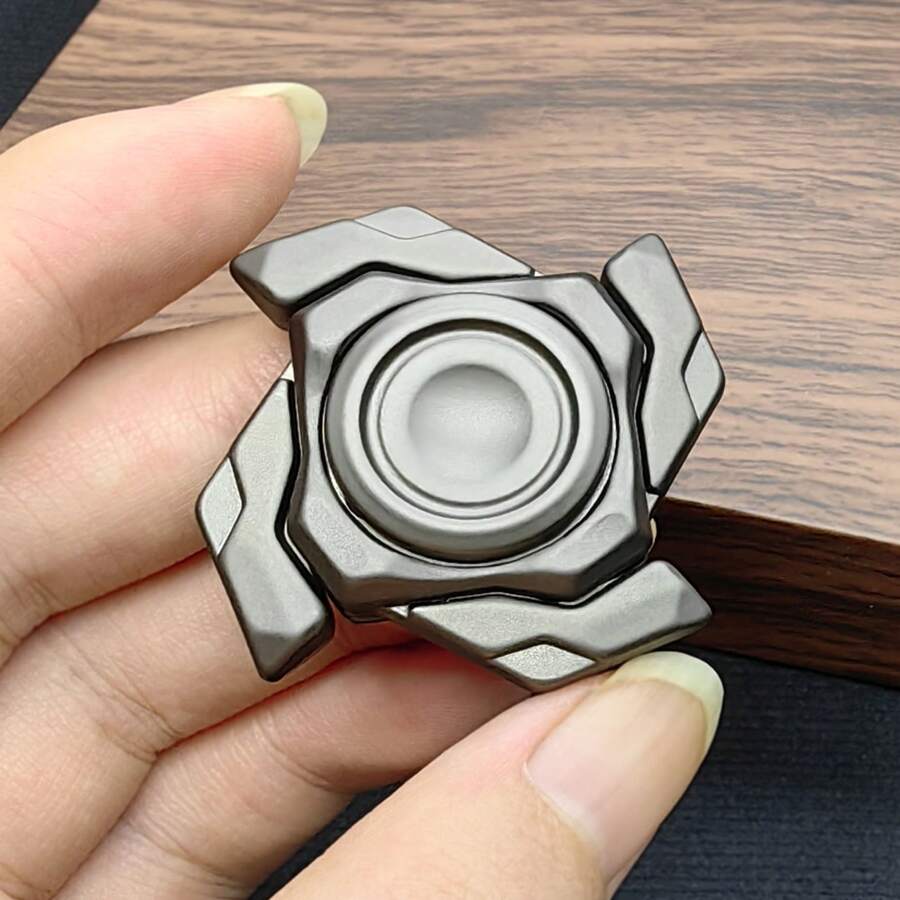 EDC 指尖陀螺 MINI 开甲陀螺 指尖玩具 缓解成人压力 磁性金属玩具 缓解焦虑 指尖陀螺礼物