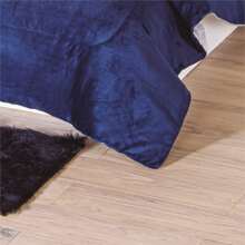 Concord Pachicalientito Coverlet -Borrega Premium Plain Colors - Blue - View 3