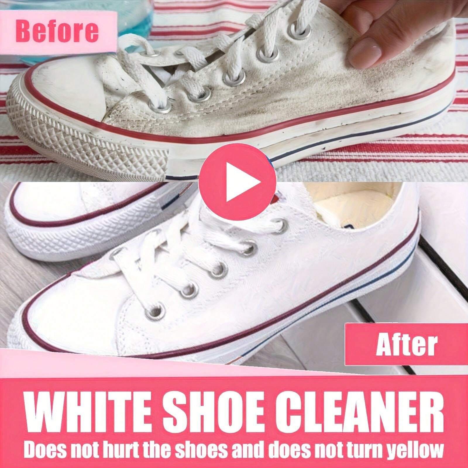 100g Shoe Whitening Gel Cleaner Multifunctional Cleaning Cream With
