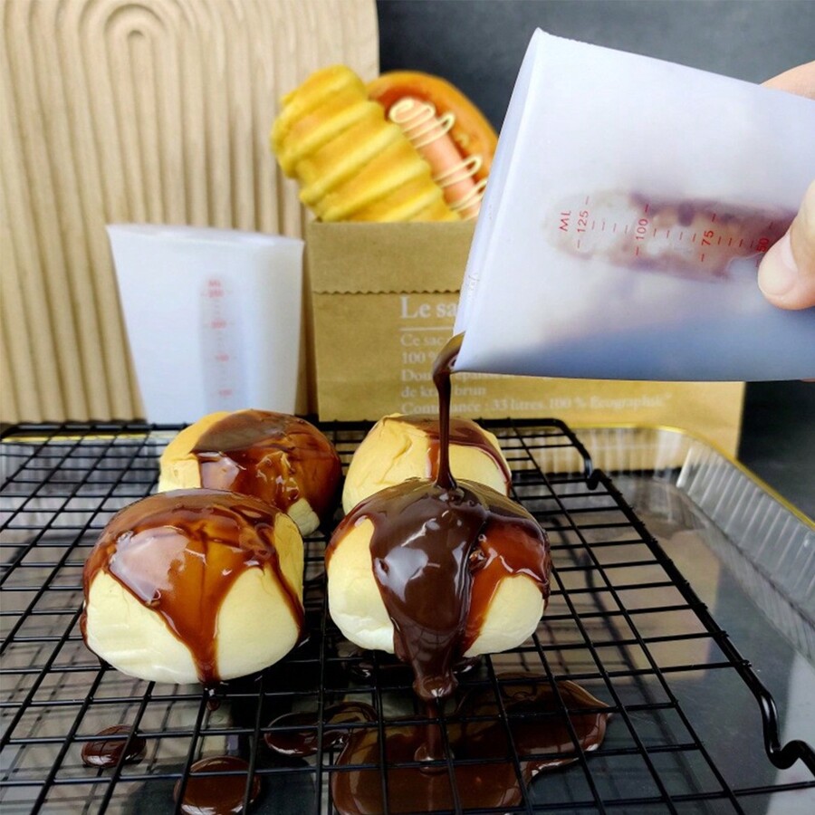 Keidason 3Piece Silicone Measuring Cup Set DIY Craft And Casting