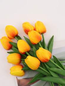 5 bông hoa tulip nhân tạo, hoa giả thật, hoa tulip hồng, quà tặng ngày của mẹ, ngày lễ tình nhân, thích hợp cho gia đình, văn phòng, trang trí đám cưới, trang trí bó hoa, hoa giả mùa xuân và mùa hè, trang trí nhà cửa, tiệc ngoài trời trong vườn - Nhiều màu - Xem 6