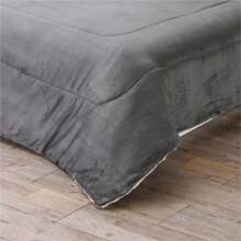 Concord Pachicalientito Coverlet -Borrega Premium Plain Colors - Grey - View 3