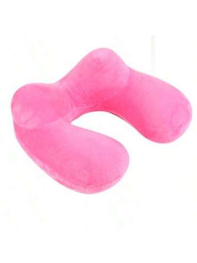 Travel Kussen Zachte Flocked, Neck Car, Inflatable Storage, Portable Airplane view 2