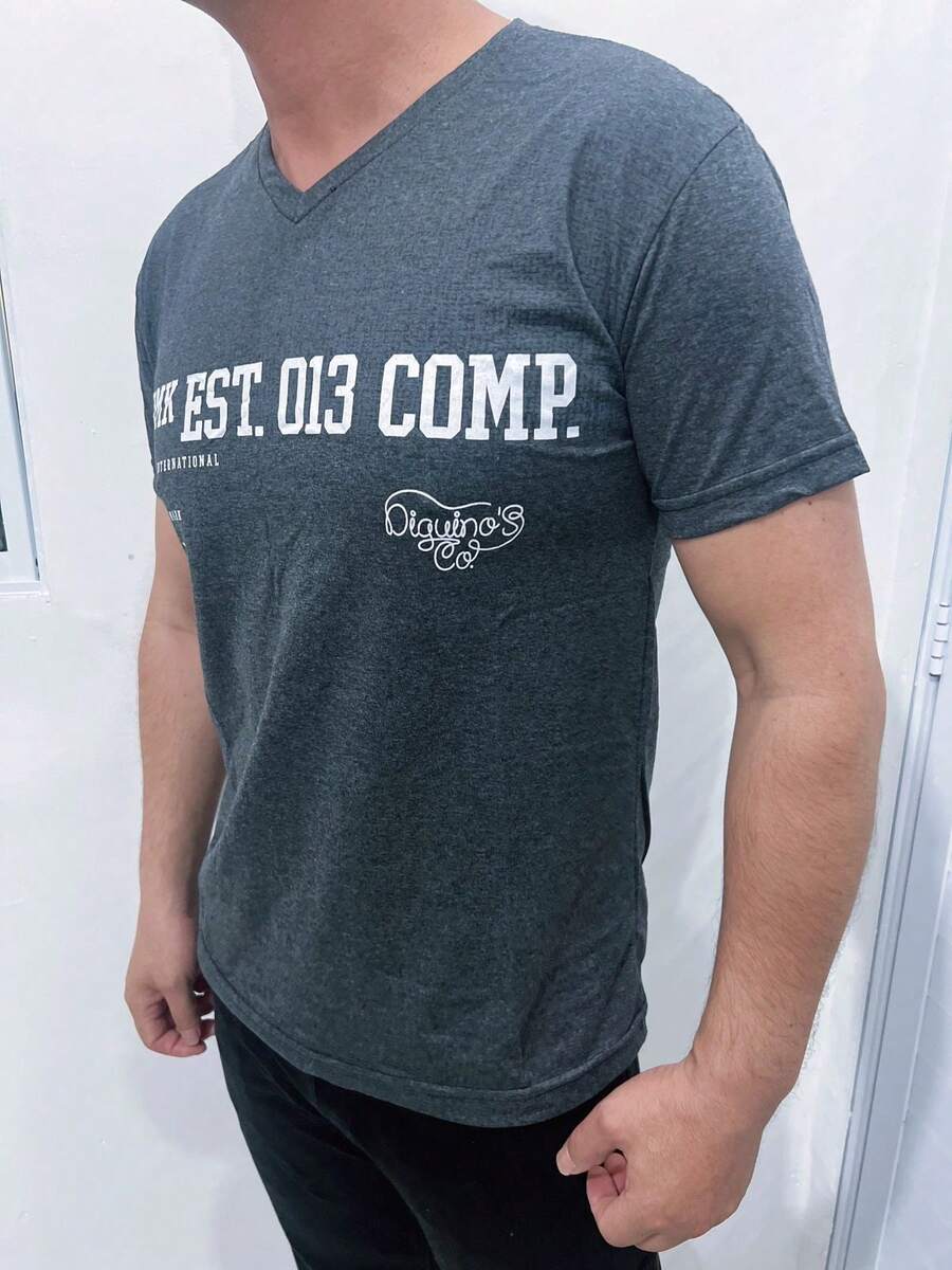 Men's GoIa V T-Shirt - Màu xám đen - Xem 1