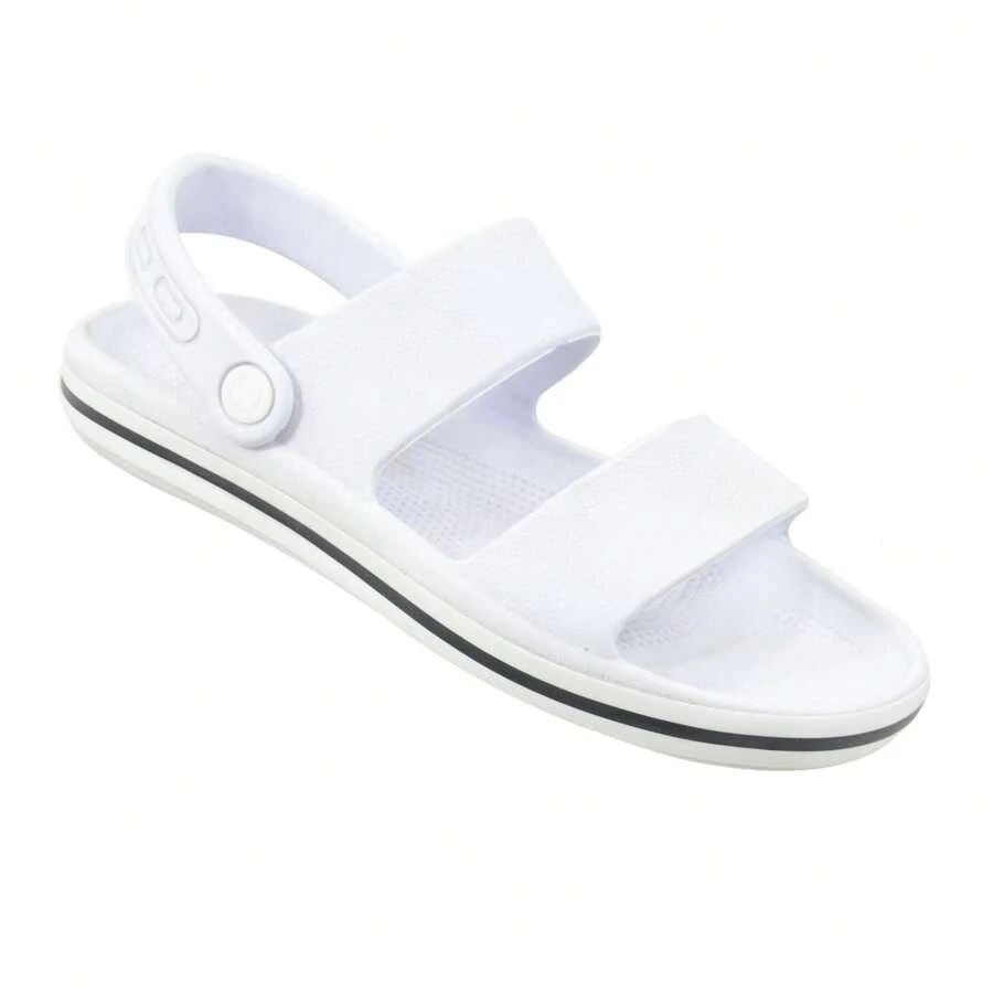 Men's Women's Unisex Rubberized Lightweight Comfortable Flip Flop Sandal - 白銀色 - 查看 1